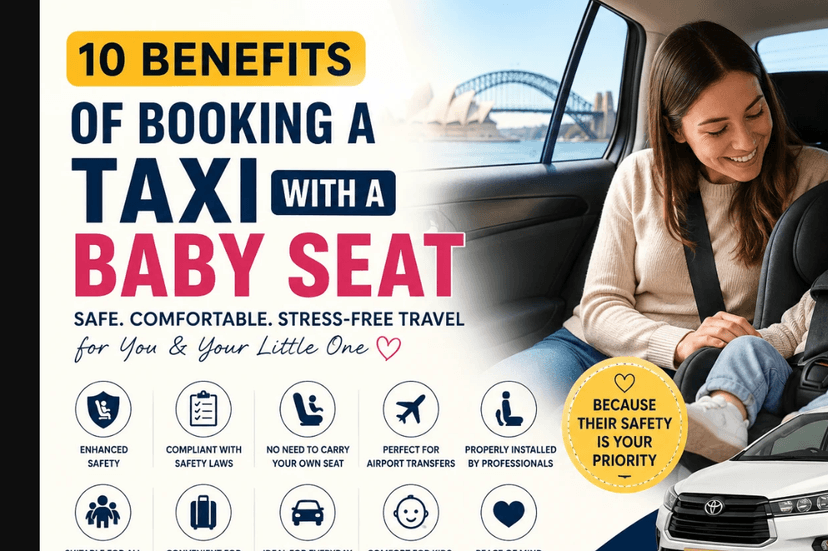 10 Benefits of Booking a Taxi with a Baby Seat